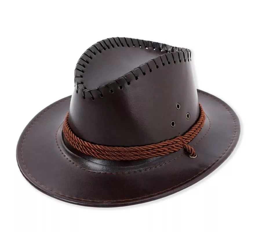 Translation missing: fr.Sombrero de Vaquero con Cuerda en varios colores de cuero infantil