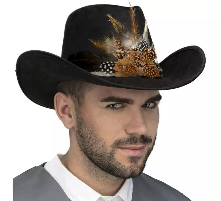 Translation missing: fr.Sombrero de Vaquero con Plumas