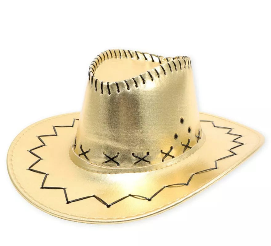 Translation missing: fr.Sombrero de Vaquero en varios colores metalizados adulto