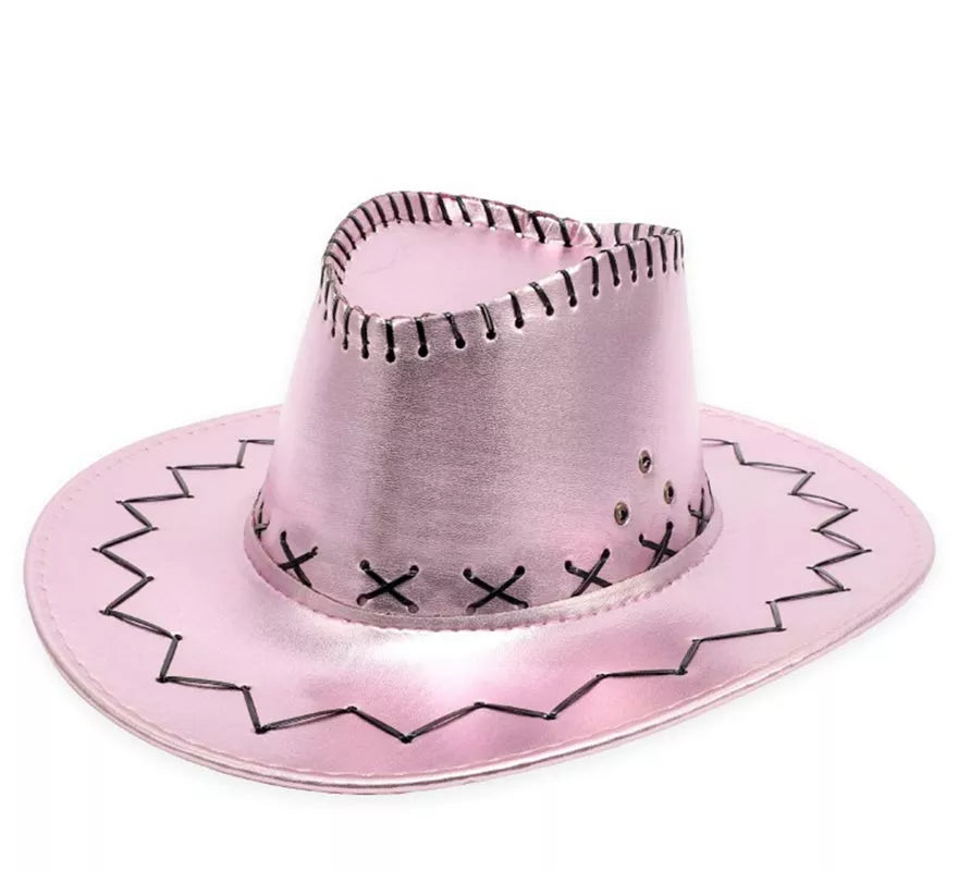 Translation missing: fr.Sombrero de Vaquero en varios colores metalizados adulto