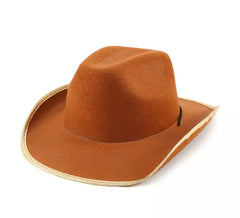 Chapeau de cowboy marron adulte