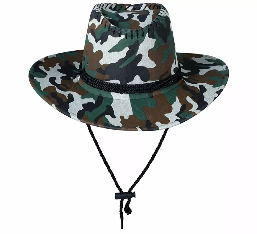 Translation missing: fr.Sombrero de Vaquero Marrón Camuflaje