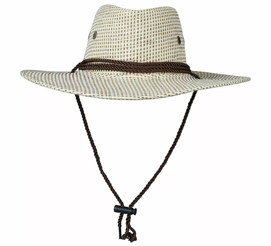 Translation missing: fr.Sombrero de Vaquero o Explorador Marrón de Tela