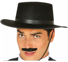 Chapeau de Danseur Espagnol Feutré Noir