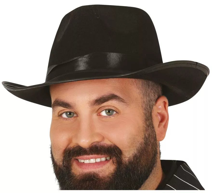 Translation missing: fr.Sombrero gangster negro