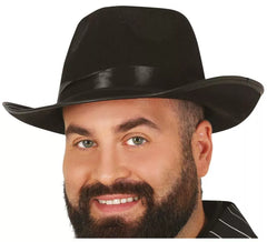 Chapeau de Gangster Noir