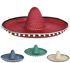 Chapeau Méxicain couleurs variés 55 cm