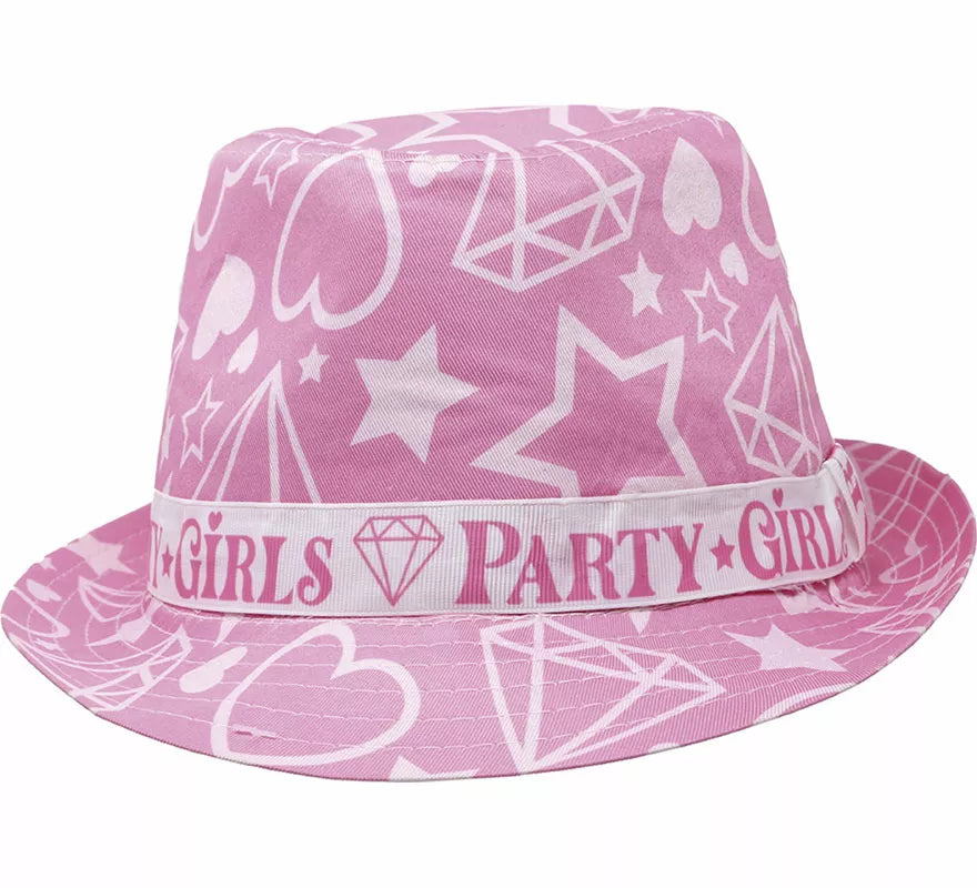 Translation missing: fr.Sombrero Party Girls estrellas rosa adulto