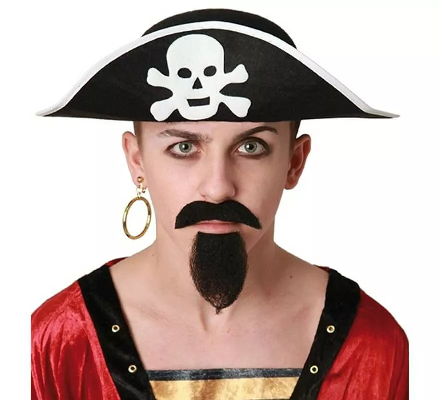 Translation missing: fr.Sombrero Pirata con Calavera en tallas infantil y adulto