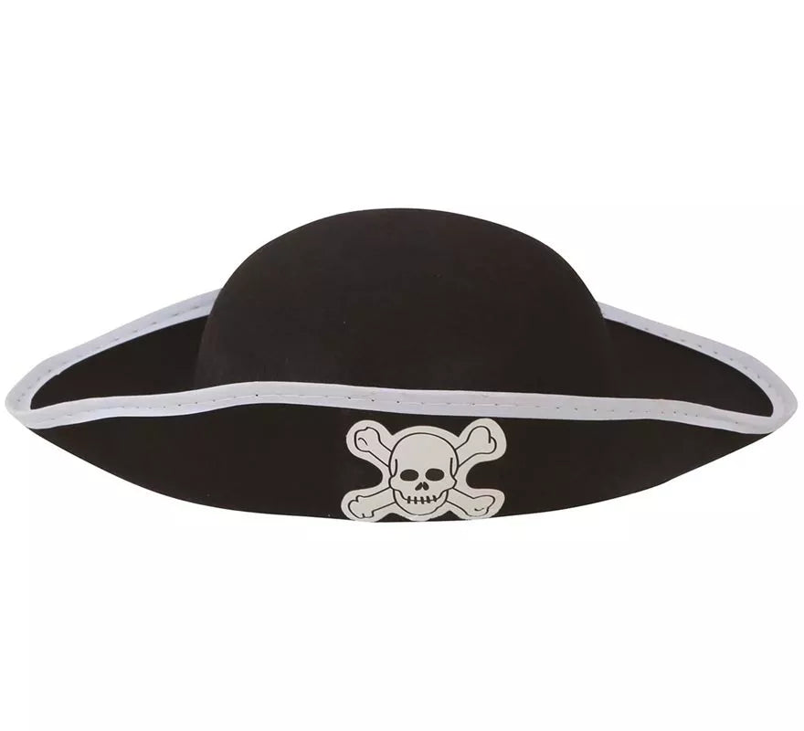 Sombrero Pirata de fieltro infantil
