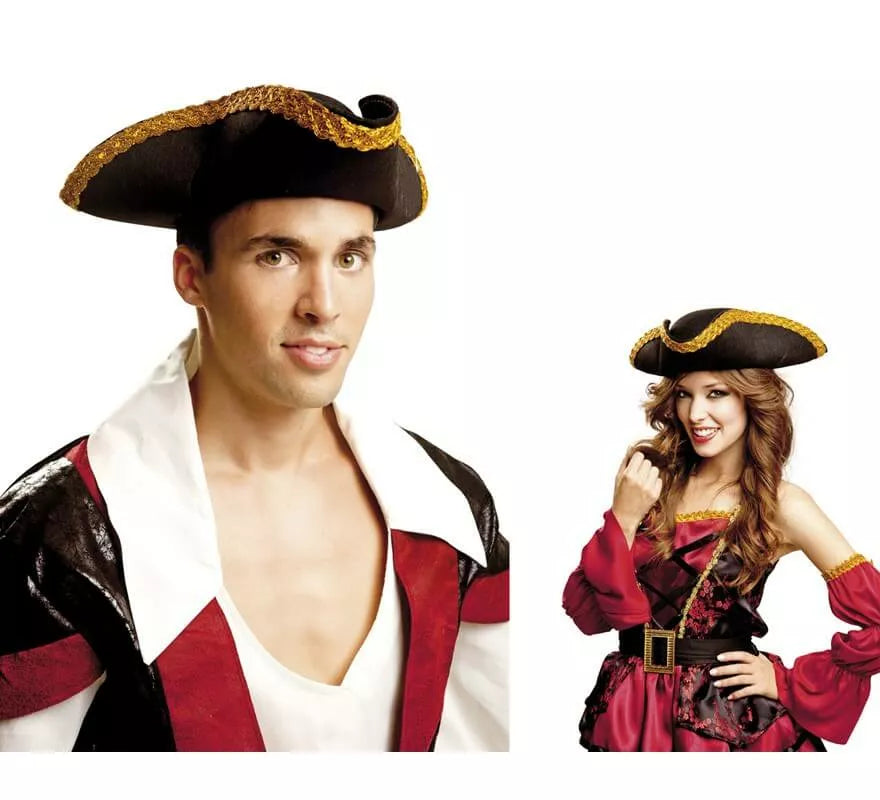Translation missing: fr.Sombrero Pirata Deluxe para adultos