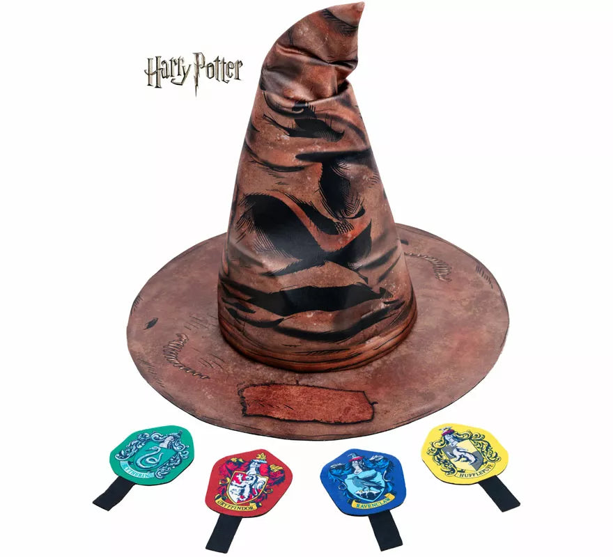 Translation missing: fr.Sombrero Seleccionador de Harry Potter con Insignias
