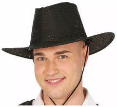Chapeau de cowboy adulte avec paillettes de différentes couleurs