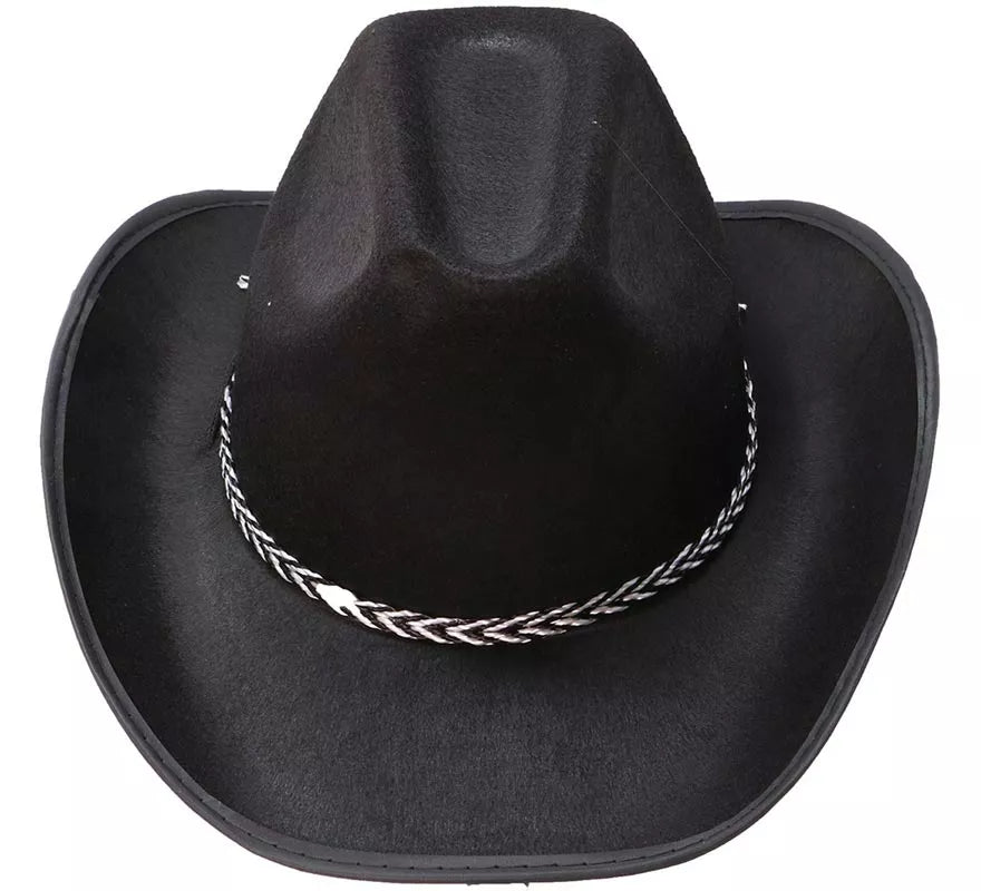 Translation missing: fr.Sombrero Vaquero de fieltro negro