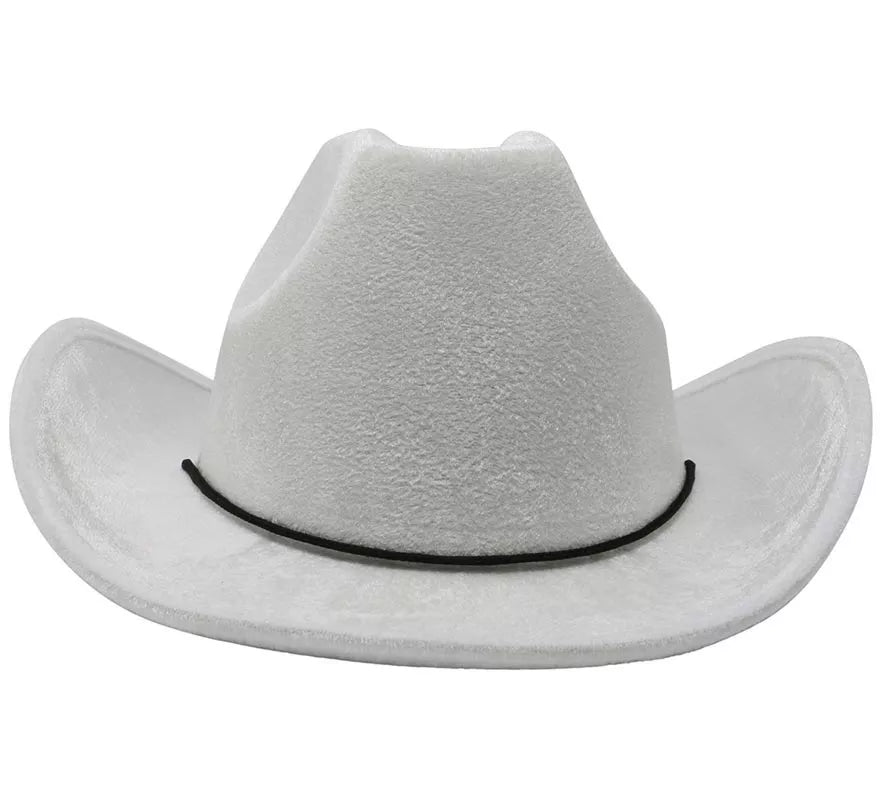 Translation missing: fr.Sombrero Vaquero o Cowboy de fieltro blanco