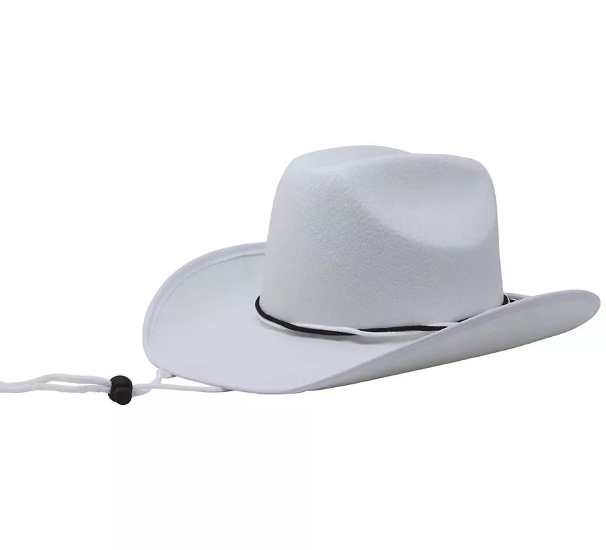 Translation missing: fr.Sombrero Vaquero o Cowboy de fieltro blanco