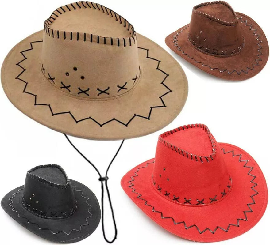 Translation missing: fr.Sombrero Vaquero o Cowboy para adultos en varios colores