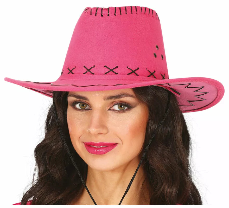 Translation missing: fr.Sombrero Vaquero Similpiel en varios colores adulto