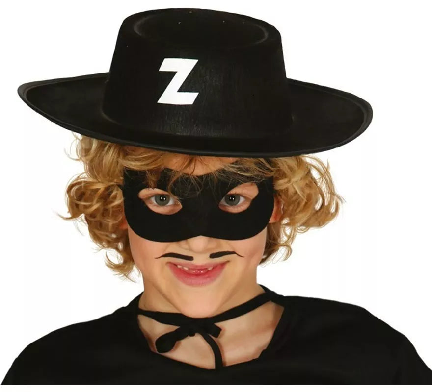 Translation missing: fr.Sombrero Zorro fieltro infantil