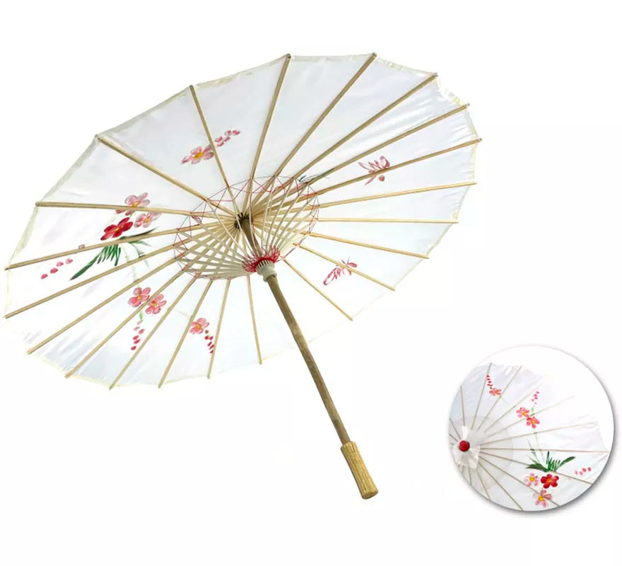 Translation missing: fr.Sombrilla China de Flores de 85x52 cm en varios colores