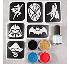 Poudre Pétillante ou Poudres Brillantes Hero 4x5 ml + Gel Fix