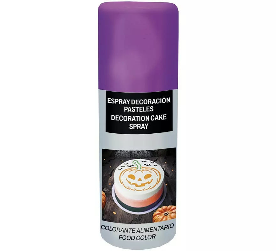 Spray Decoración Pasteles lila 100 ml