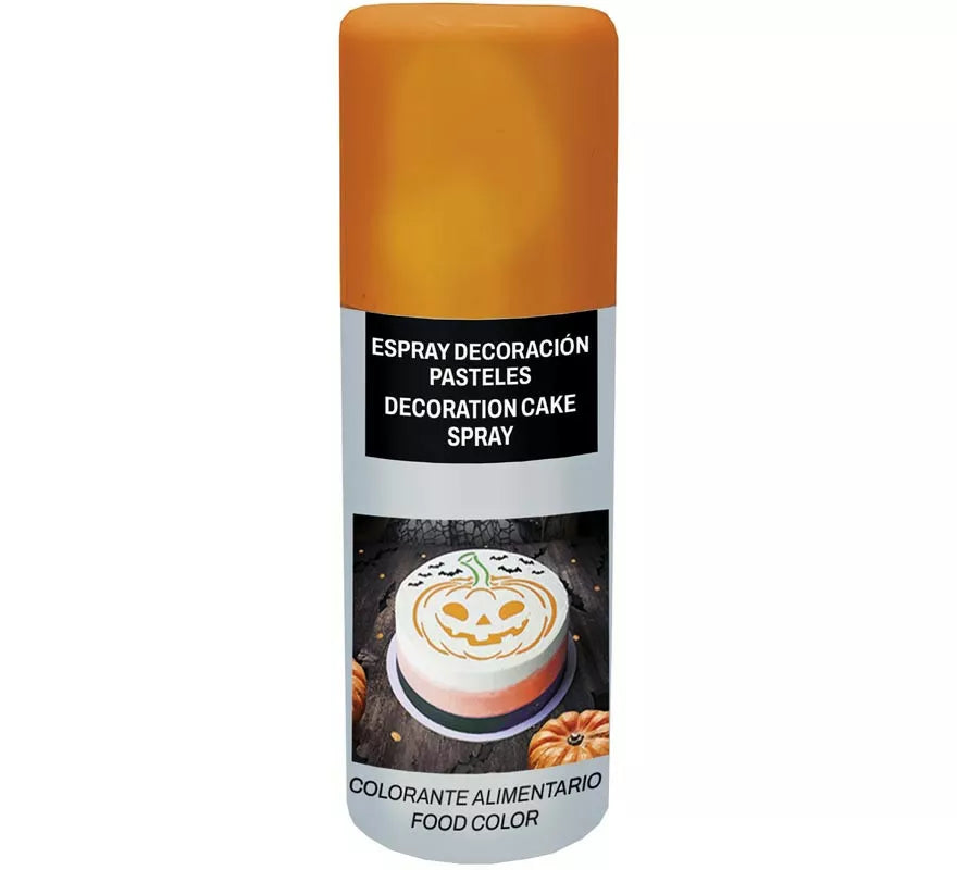 Translation missing: fr.Spray Decoración Pasteles naranja 100 ml