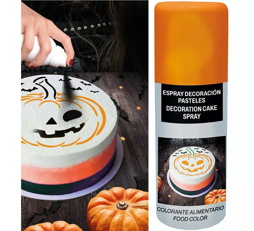 Translation missing: fr.Spray Decoración Pasteles naranja 100 ml