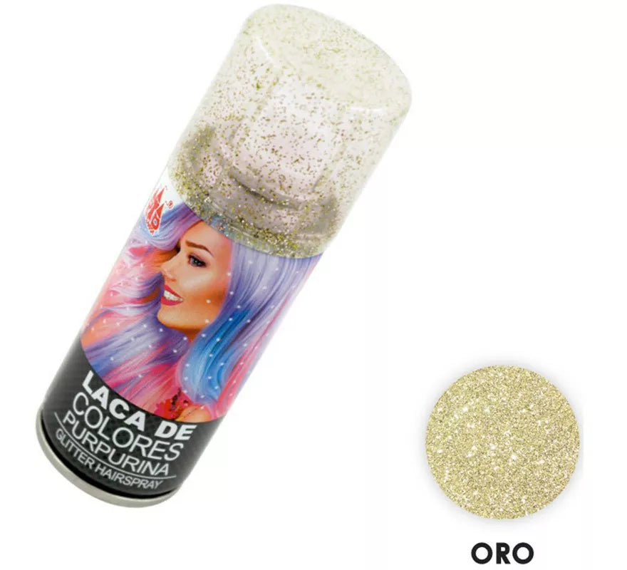 Translation missing: fr.Spray Laca Destellos Purpurina de 100 ml en varios colores