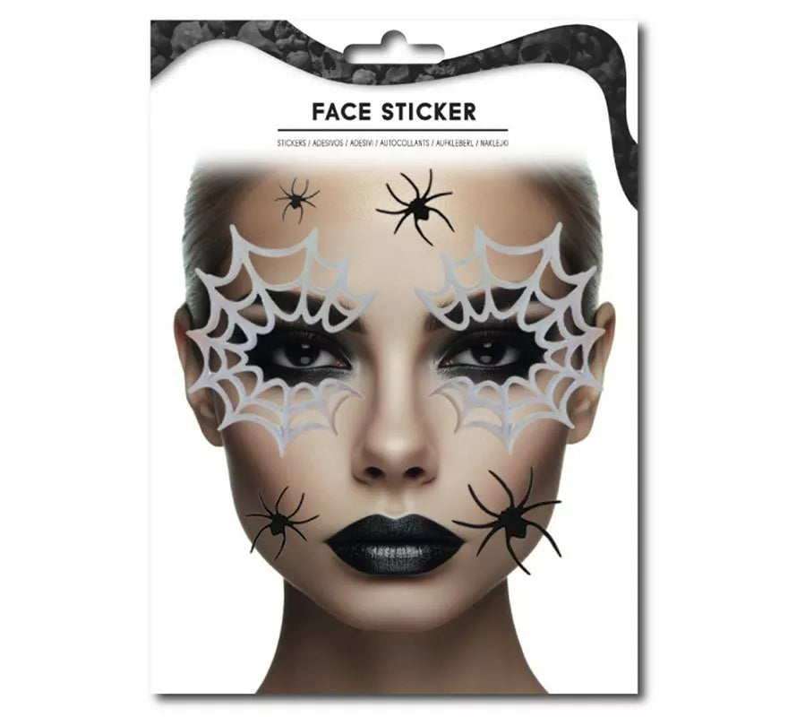 Translation missing: fr.Sticker Facial Fashion Araña y Telaraña