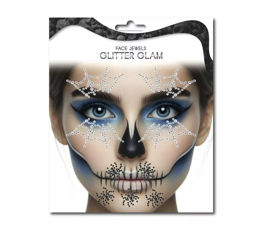 Translation missing: fr.Sticker Fashion gemas faciales telaraña
