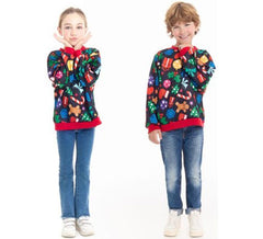 Sweat-shirt pour enfants avec figurines de Noël