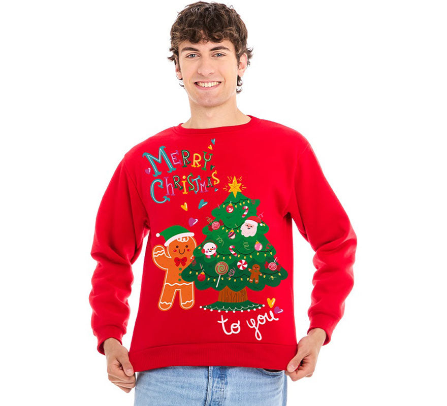 Translation missing: fr.Sudadera Merry Christmas para adulto