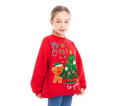 Sweat-shirt Joyeux Noël pour enfants