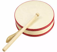 Tambour avec poignée, 15,25 cm