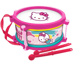 Bonjour Drum Chat dans une valise