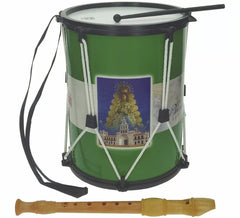 Grand tambour rociero avec flûte