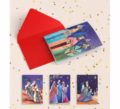 Carte de Noël des Rois mages