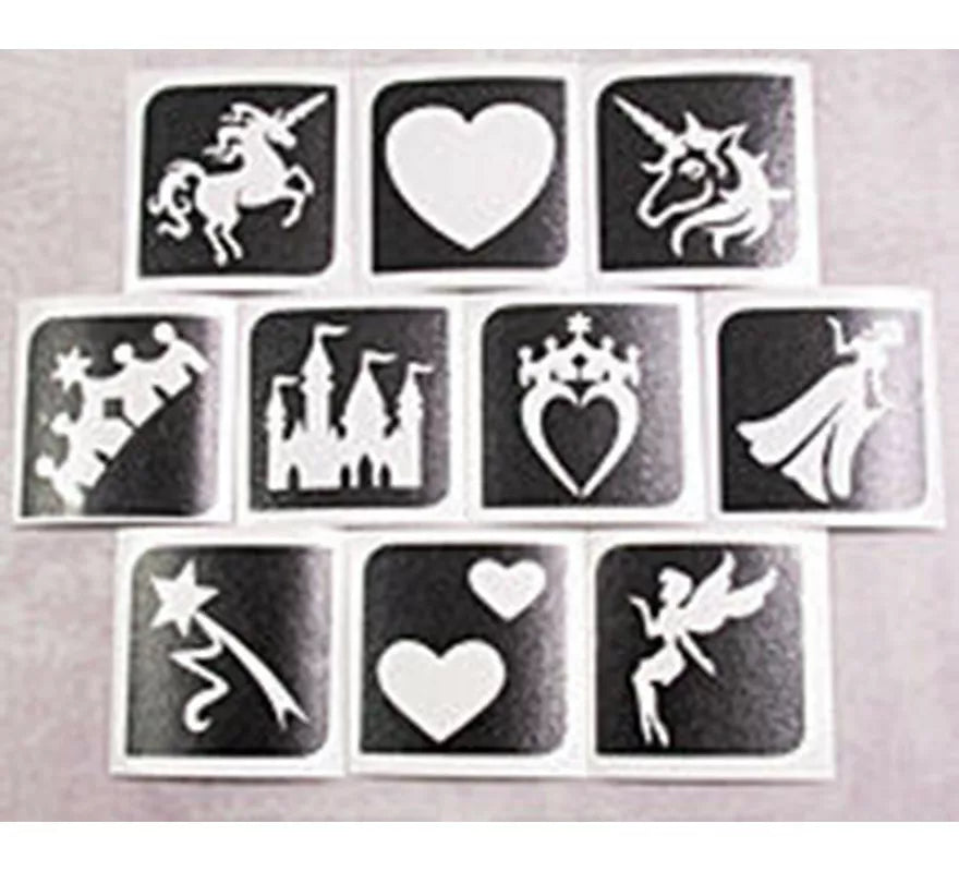 Translation missing: fr.Tattoo Temporal Stencil Princess