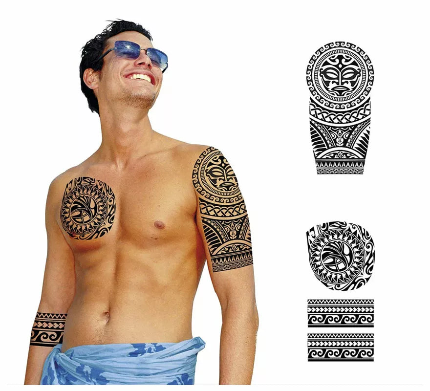Translation missing: fr.Tattoos Negro de Figuras Circulares