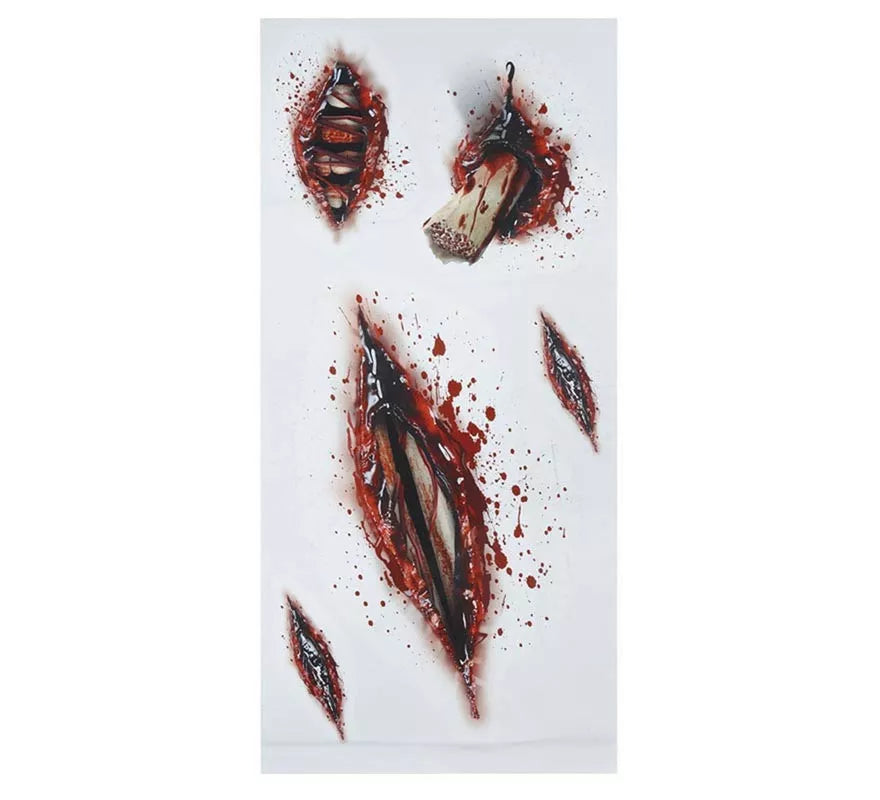 Translation missing: fr.Tatuajes Adhesivos de Herida Abierta