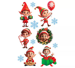 Tatouages d'elfes de Noël