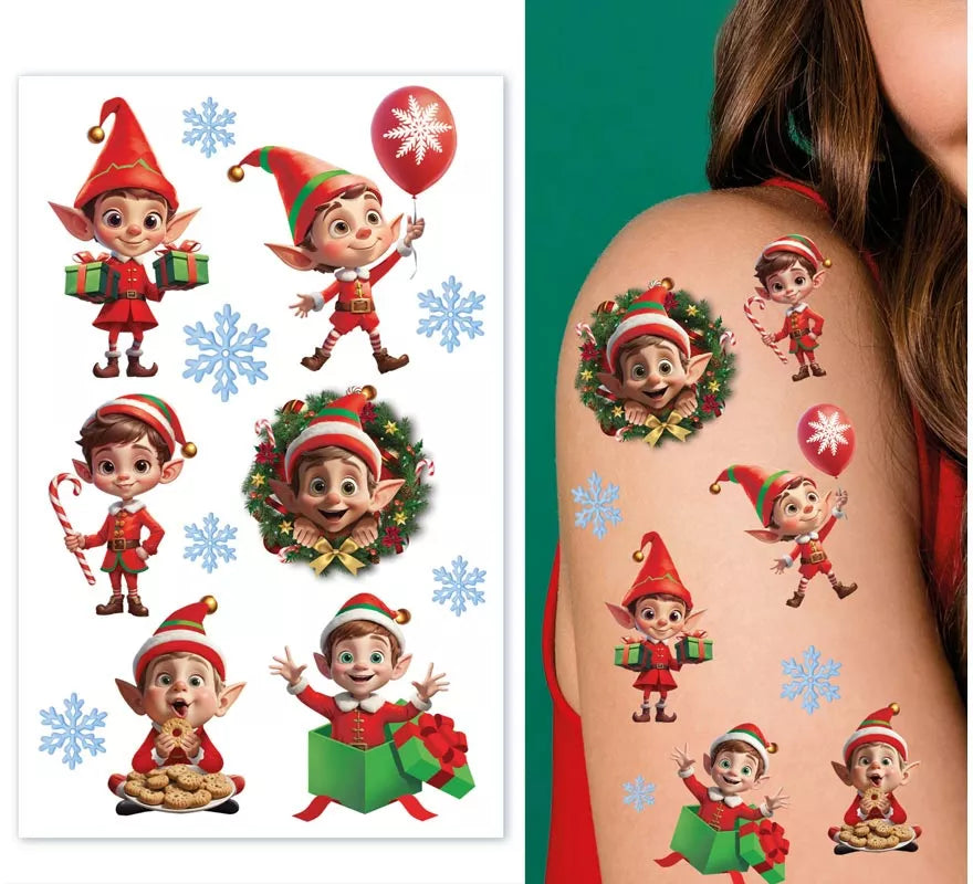 Translation missing: fr.Tatuajes Elfos de Navidad