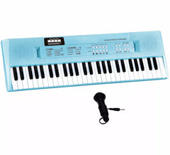 Clavier électronique bleu à 54 touches