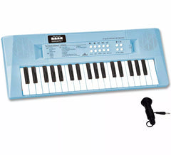 Clavier électronique bleu à 37 touches avec microphone USB