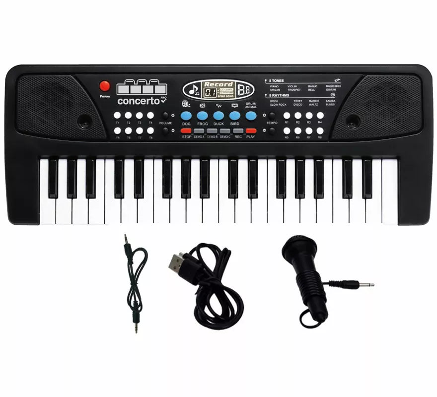 Translation missing: fr.Teclado Electrónico de 37 Teclas con Micrófono USB