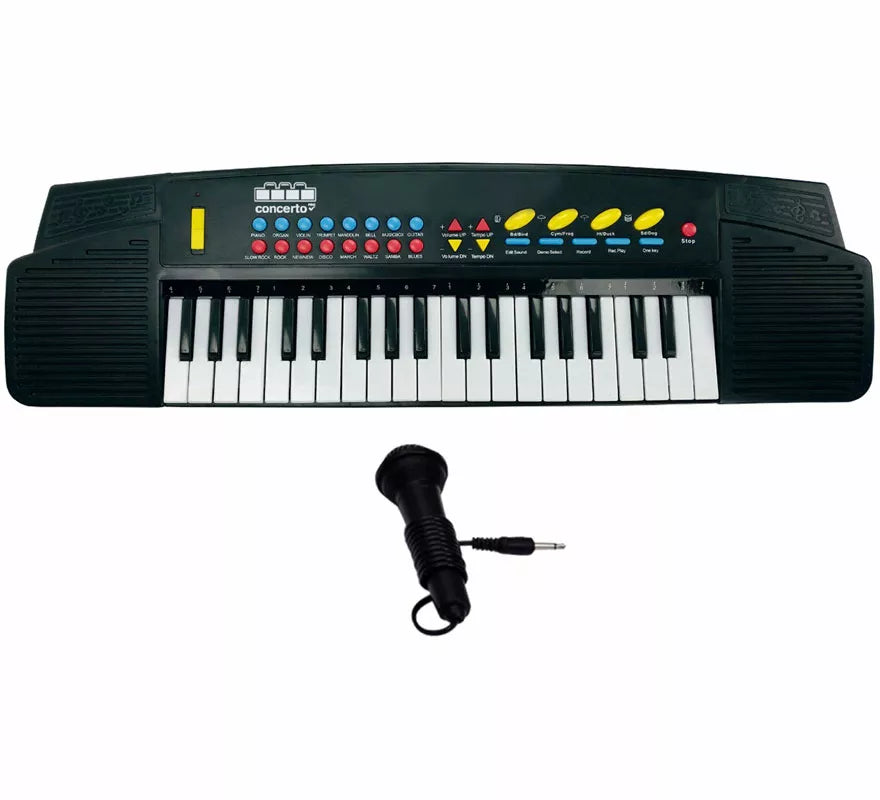 Translation missing: fr.Teclado Electrónico de 37 Teclas con Micrófono USB y Función Profesor