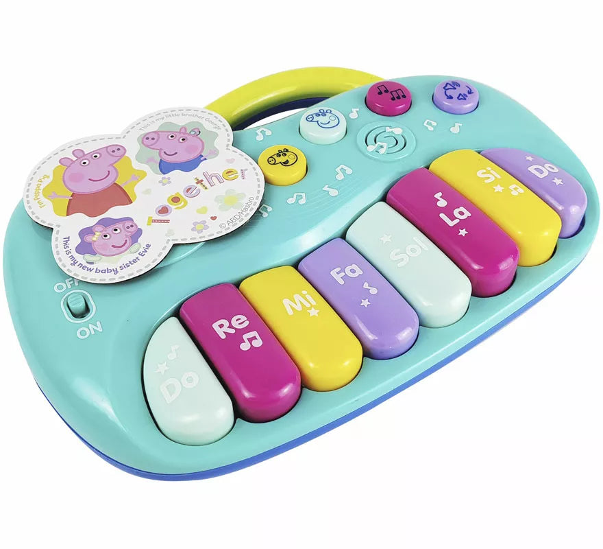 Teclado Musical Peppa Pig Electrónico
