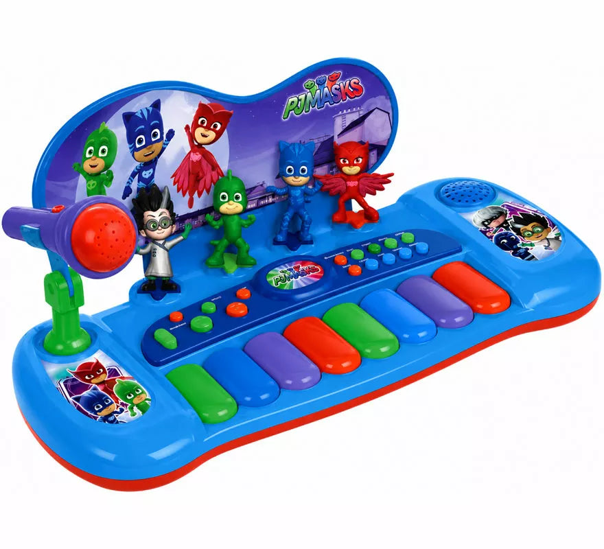 Translation missing: fr.Teclado Musical PJ Masks con Personajes, Melodías y Micrófono