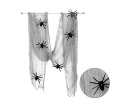 Toile d'araignée avec 7 pièces